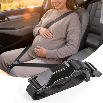 Pregnancy Seat Belt Adjuster for Pregnant Women, Universal Maternity Seat Belt Positioner, 61” Adjustable Strap for Safe Driving
