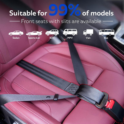Pregnancy Seat Belt Adjuster for Pregnant Women, Universal Maternity Seat Belt Positioner, 61” Adjustable Strap for Safe Driving