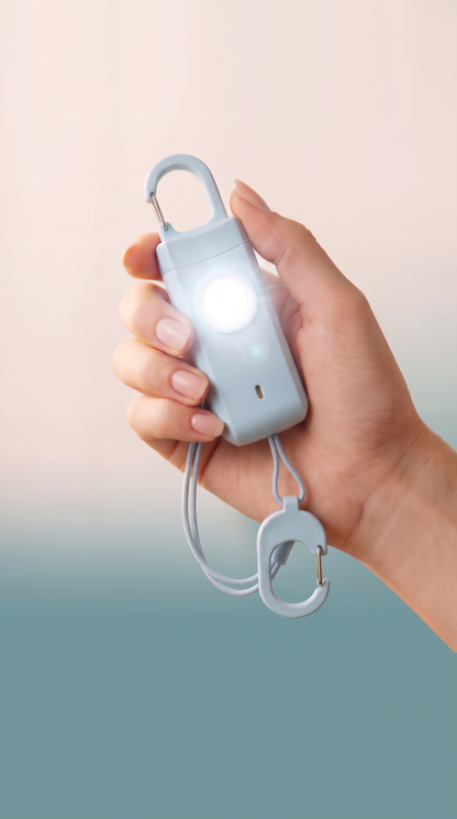 Self Defense Alarm 130Db Anti-Wolf Personal Alarm for Girl Child Women Loud Panic Alarm Rechargeable Emergency