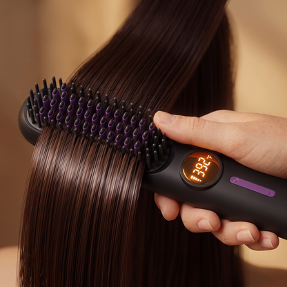Orvao GlideWand 2.0 — Cordless Ionic Straightening Brush